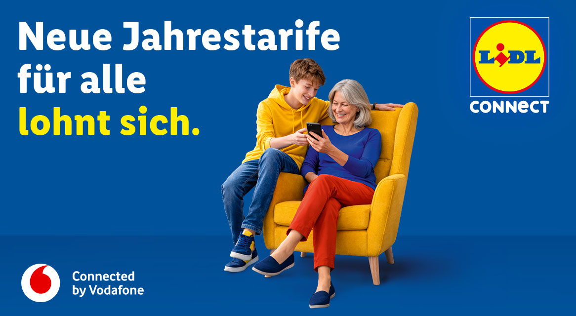 Neue Jahrestarife für alle lohnt sich.