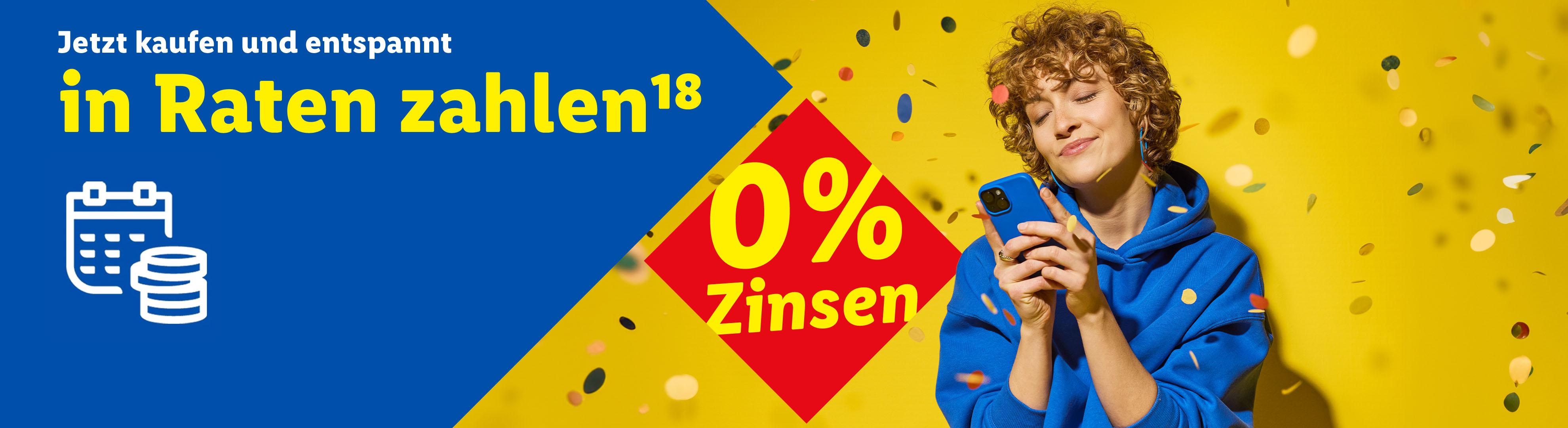 Jetzt kaufen und entspannt in Raten zahlen mit 0% Zinsen.