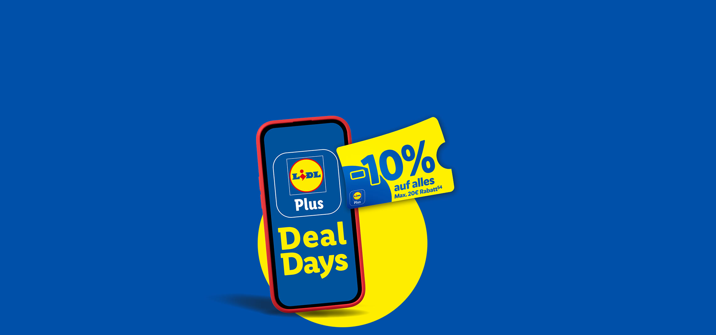 Lidl Plus Deal Days: -10% auf alles (54) im Onlineshop, max. 20€ Rabatt (54)