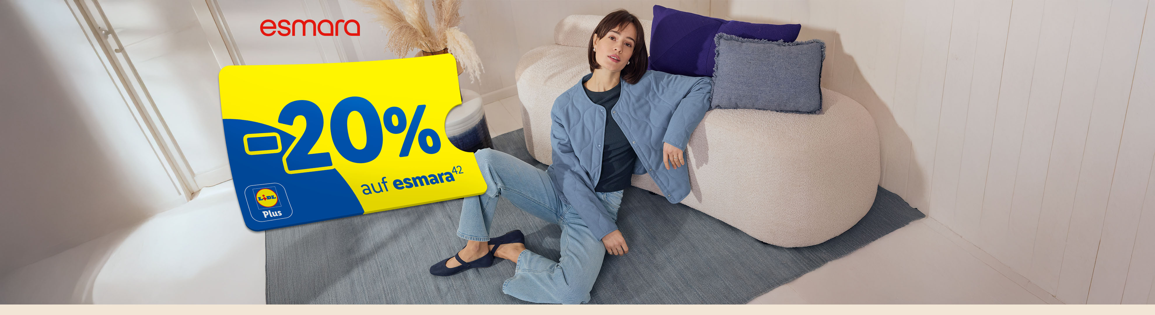 -20% auf esmara (42) mit Lidl Plus