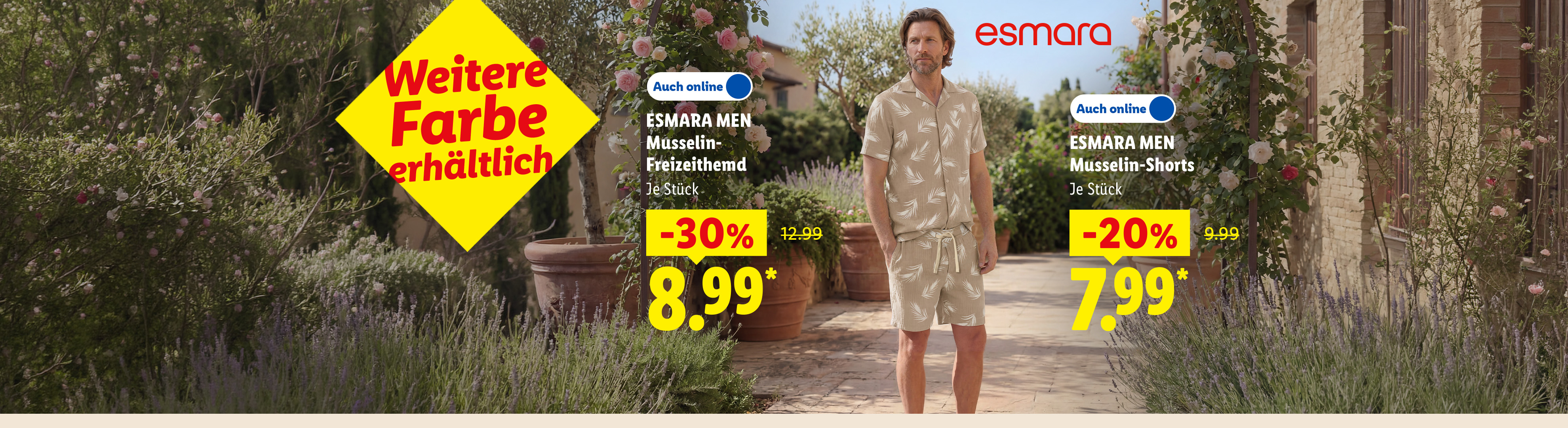 Weitere Farbe erhältlich: z.B. ESMARA MEN Musselin-Freizeithemd, je Stück 30% günstiger, Auch online für 8.99 €*.