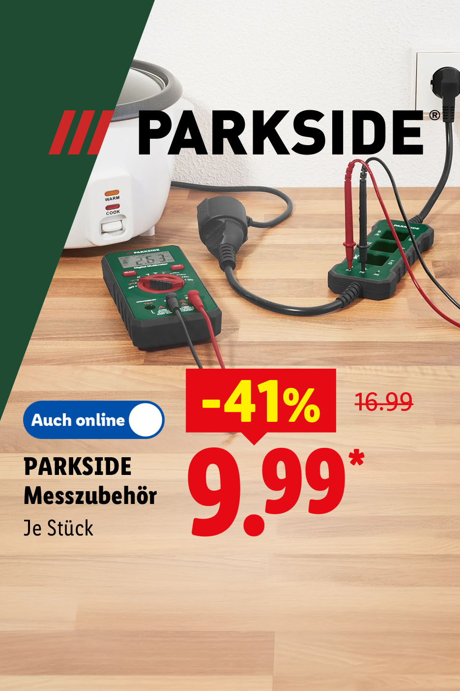 PARKSIDE Messzubehör, je Stück -41% auch online für 9.99 €*.