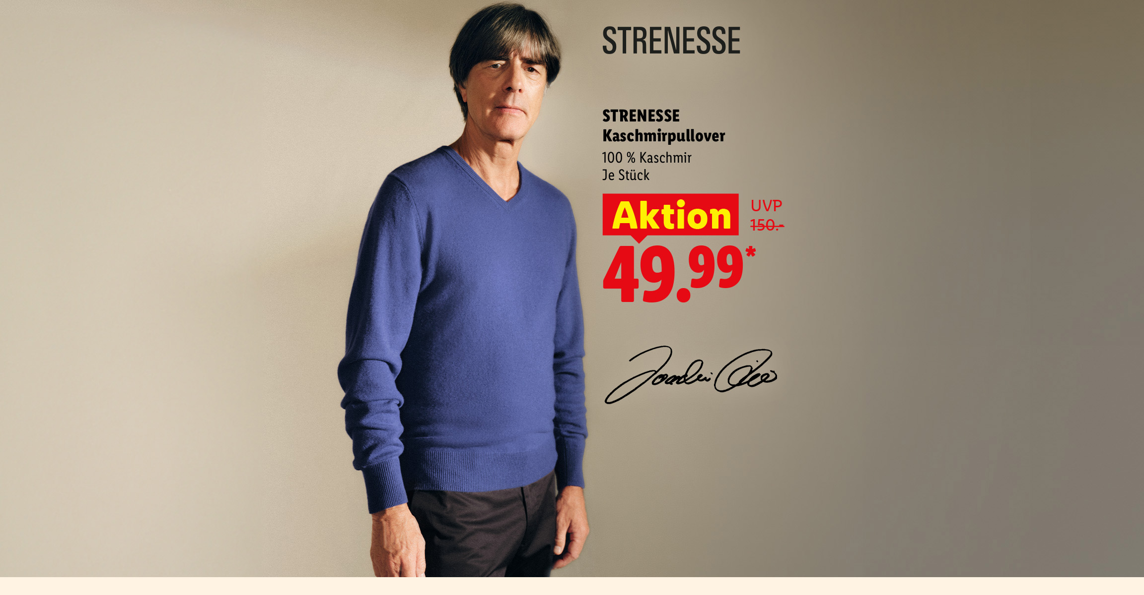 AI-generiert: STRENESSE Kaschmirpullover, je Stück für 49.99 €*. AI-generated.
