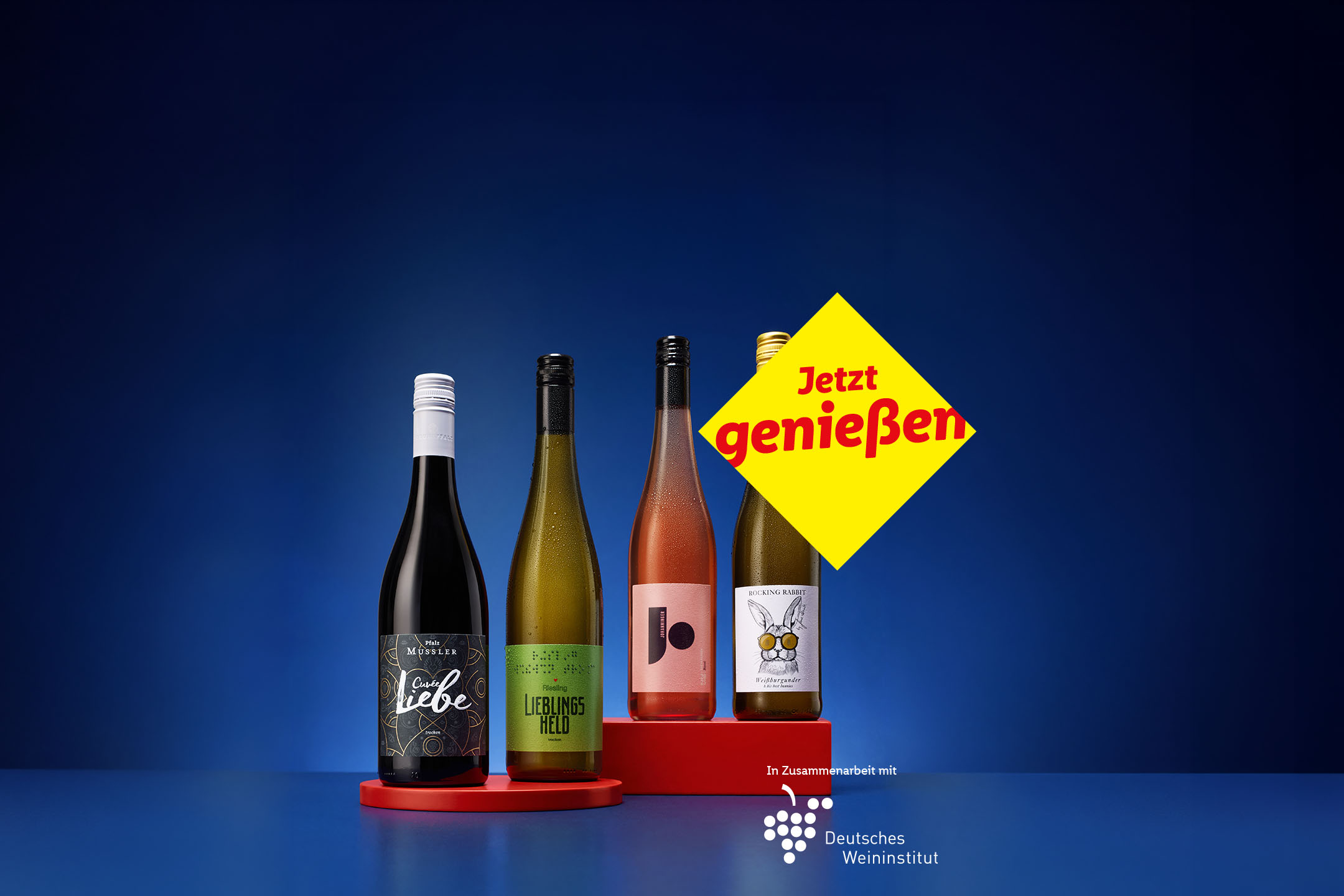 Jetzt genießen. In Zusammenarbeit mit Deutsches Weininstitut