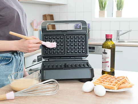 Waffeleisen ganz leicht reinigen