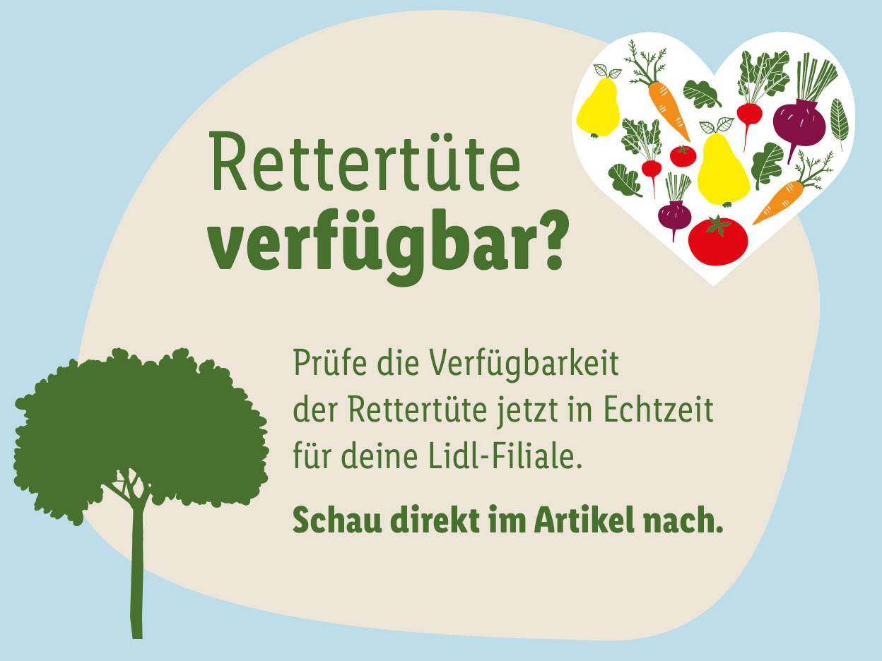 Lidl Rettertüte » Lidl mit Lebensmittelrettung Deutschland