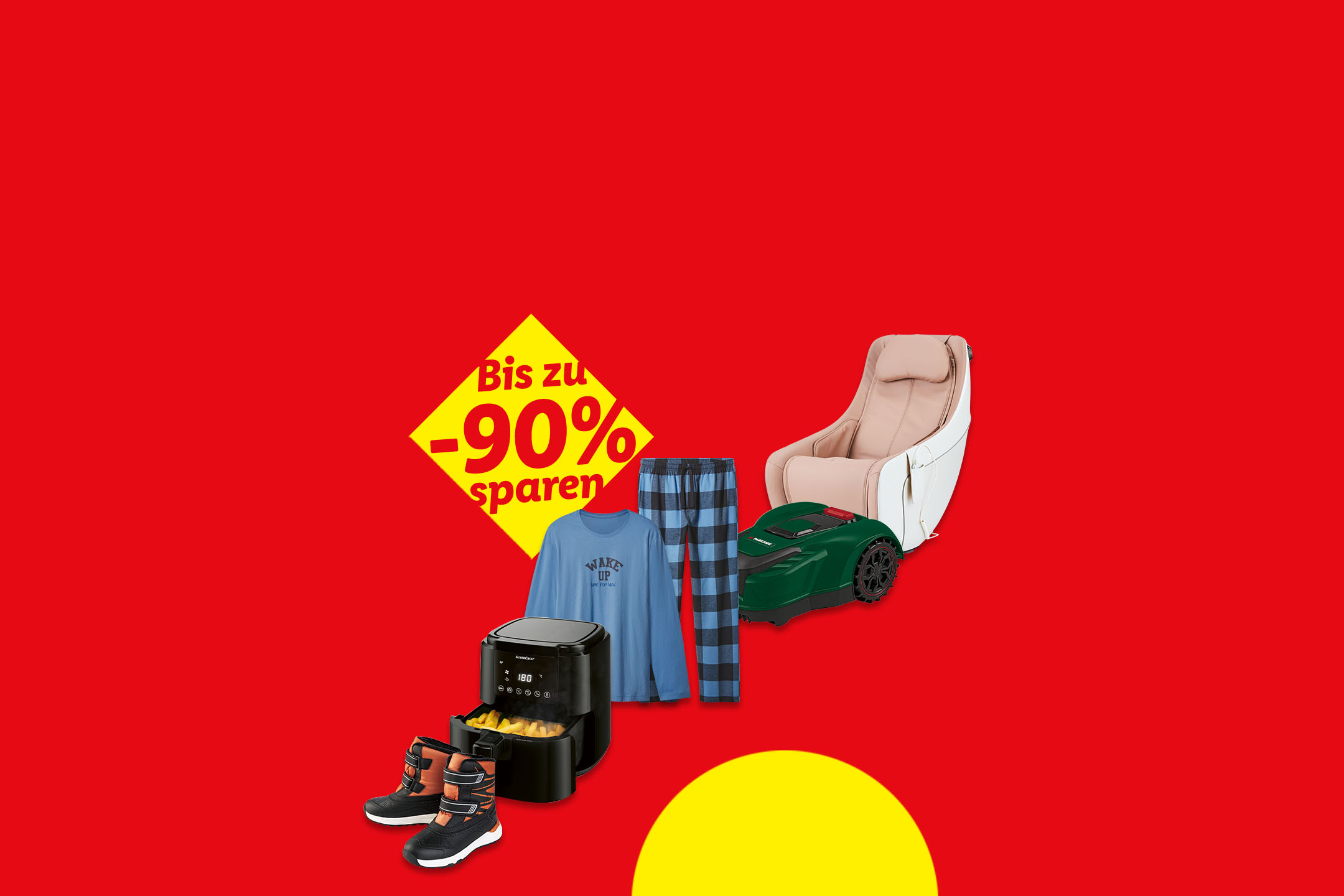 Dein Super-Sale loht sich. Bis zu -90% sparen.