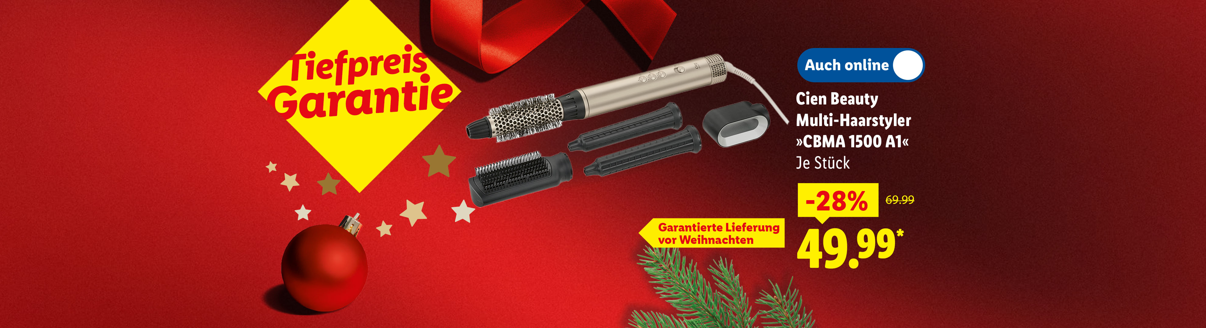 Cien Beauty Multi-Haarstyler mit Tiefpreisgarantie und Lieferung vor Weihnachten
