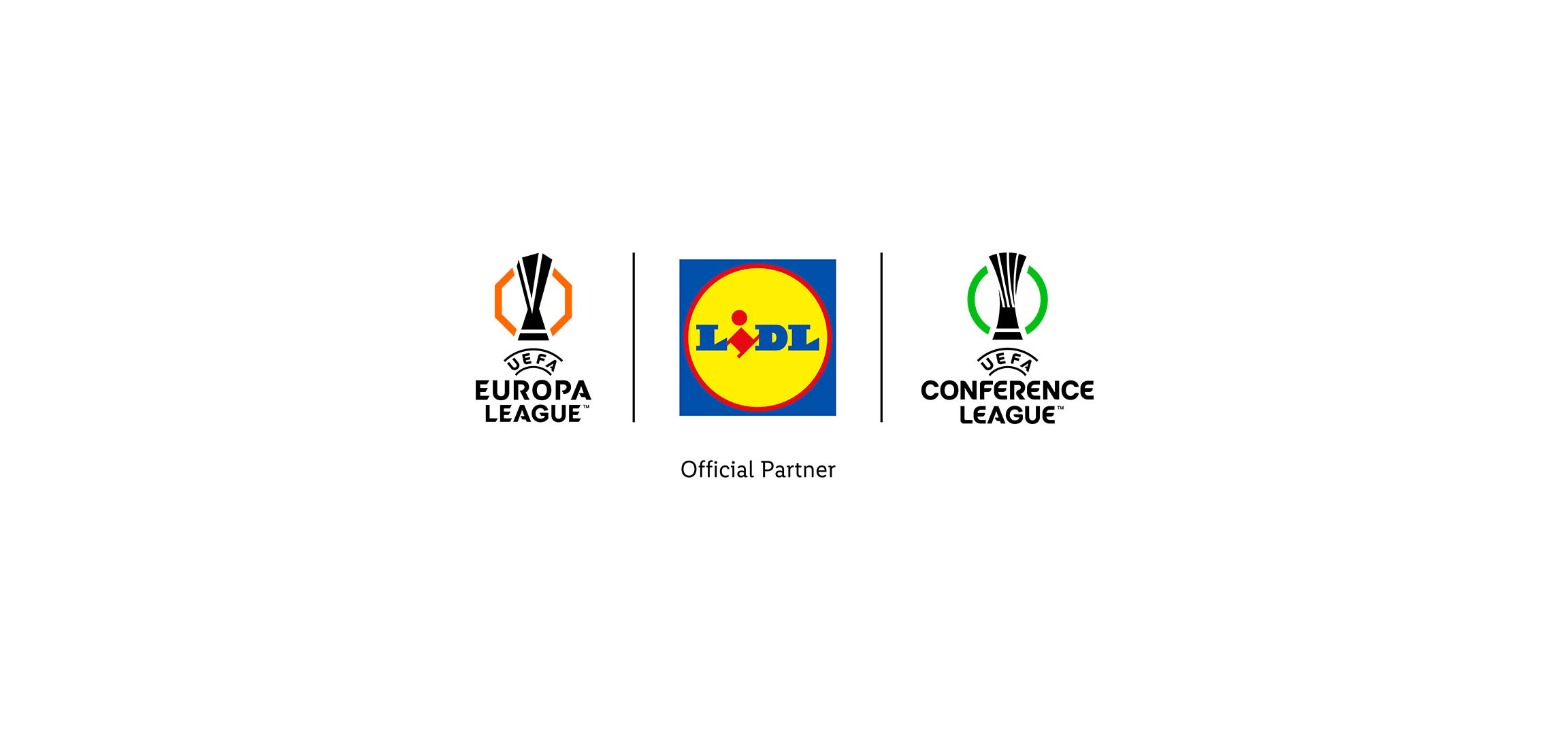 Lidl: Offizieller Partner der UEFA Europa League und Conference League.