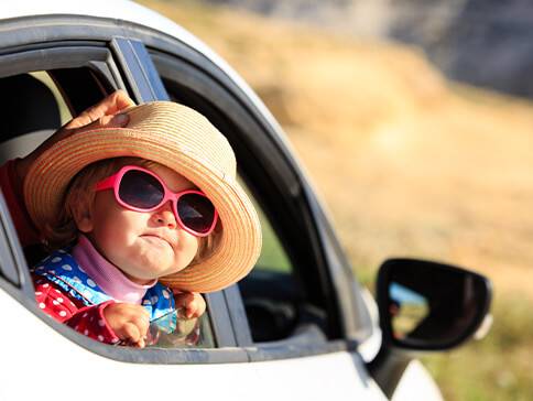 Entspannt Auto fahren mit Baby 