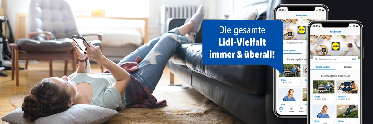 Lidl App: Angebote, Grills, Haushaltswaren.