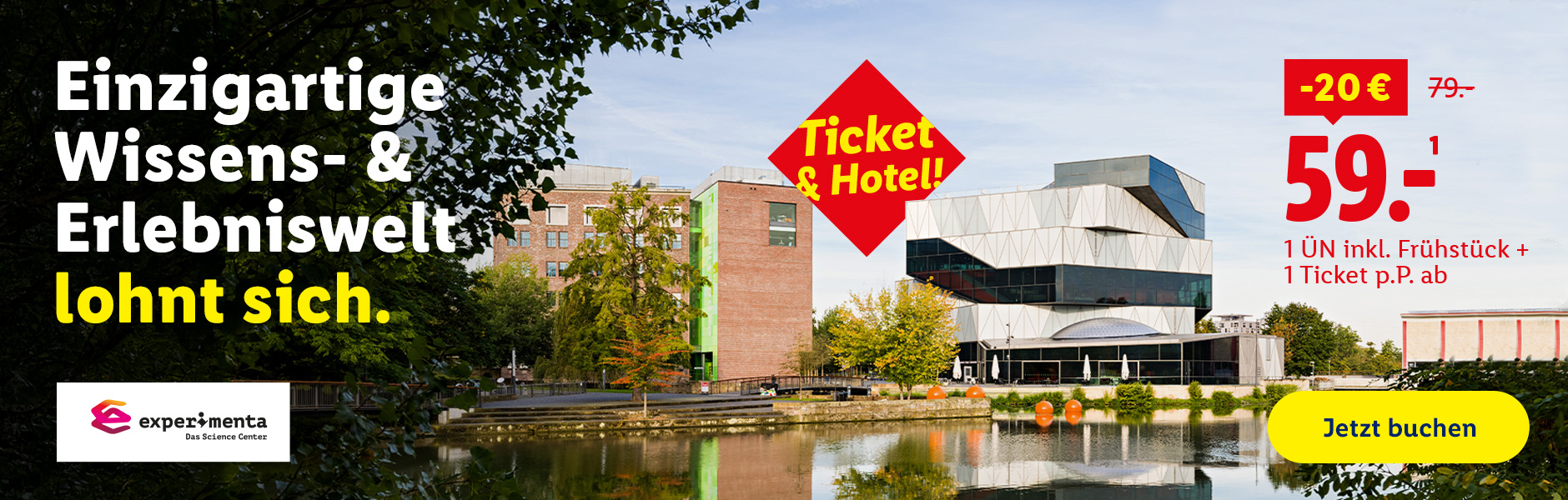 Bei Reisen & Experiences: Heute buchen, morgen weg. lohnt sich. Jetzt Last Minute Urlaub buchen.